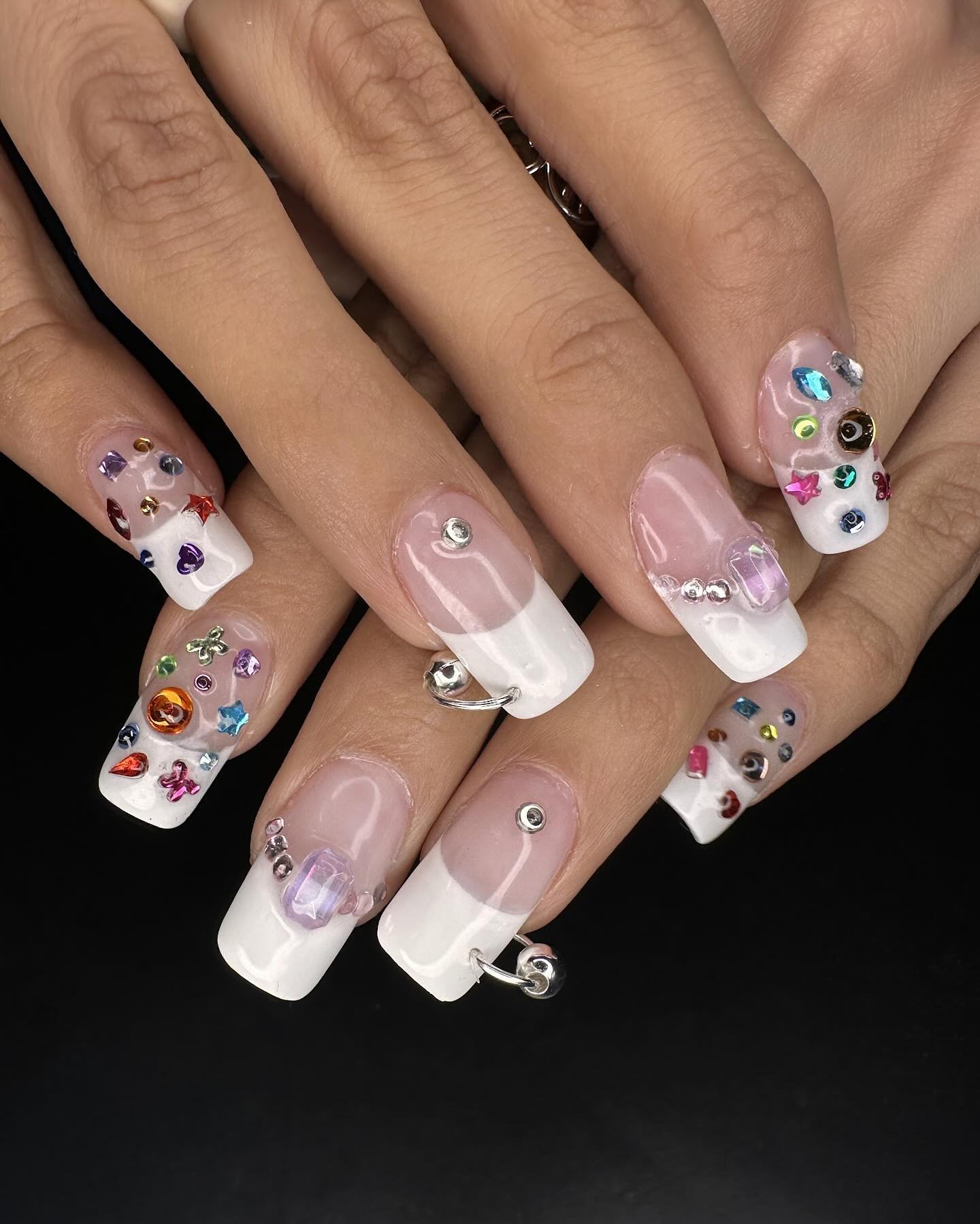 Level 2 medium design nails 1