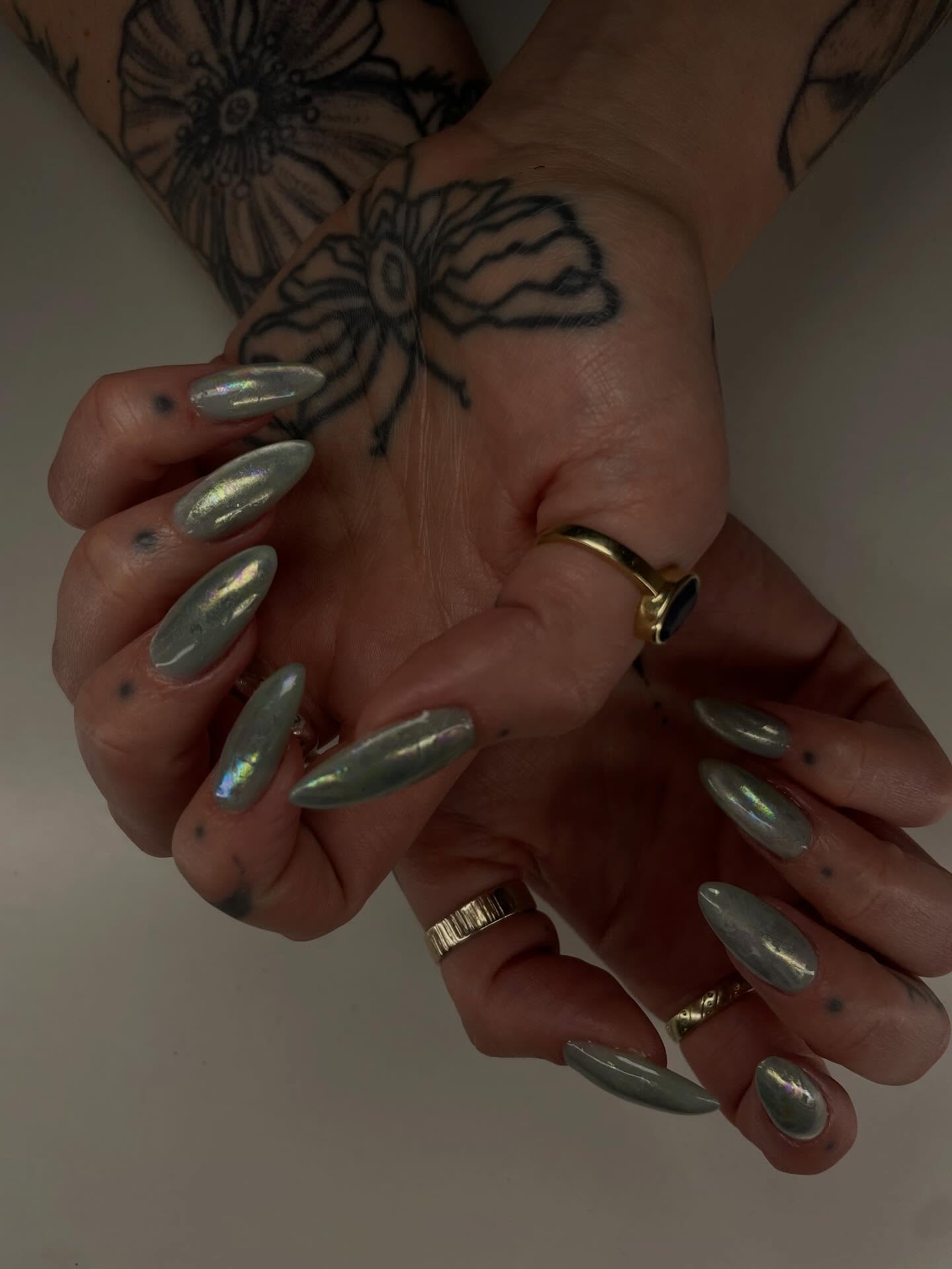 Level 2 medium design nails 7