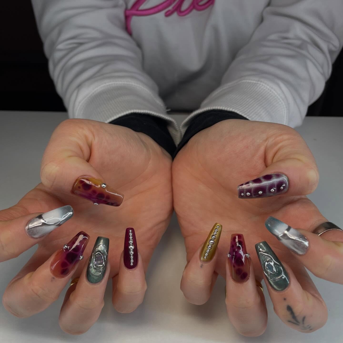 Level 3 advanced design nails 10
