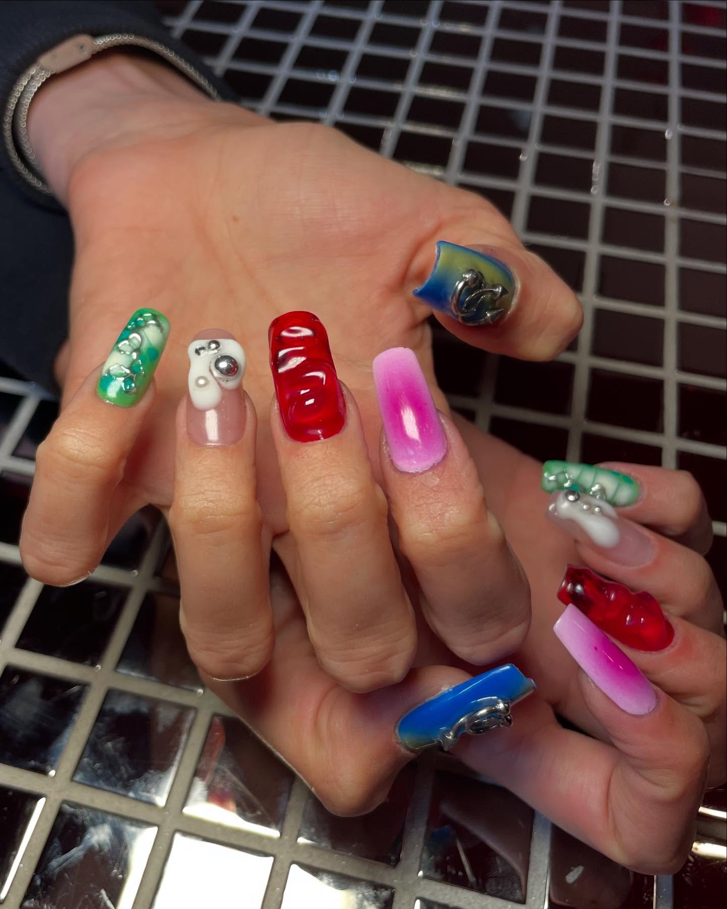 Level 3 advanced design nails 17