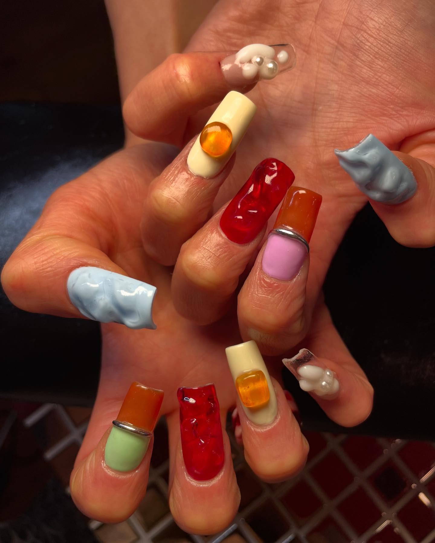 Level 3 advanced design nails 19